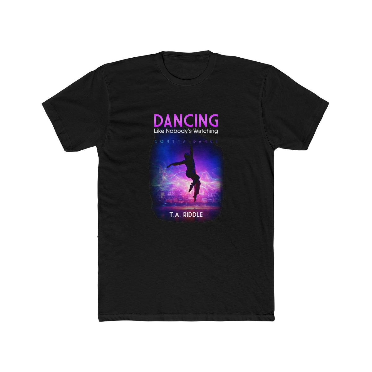 Contra Dance T-Shirt — Silhouette Dance Graphic Tee
