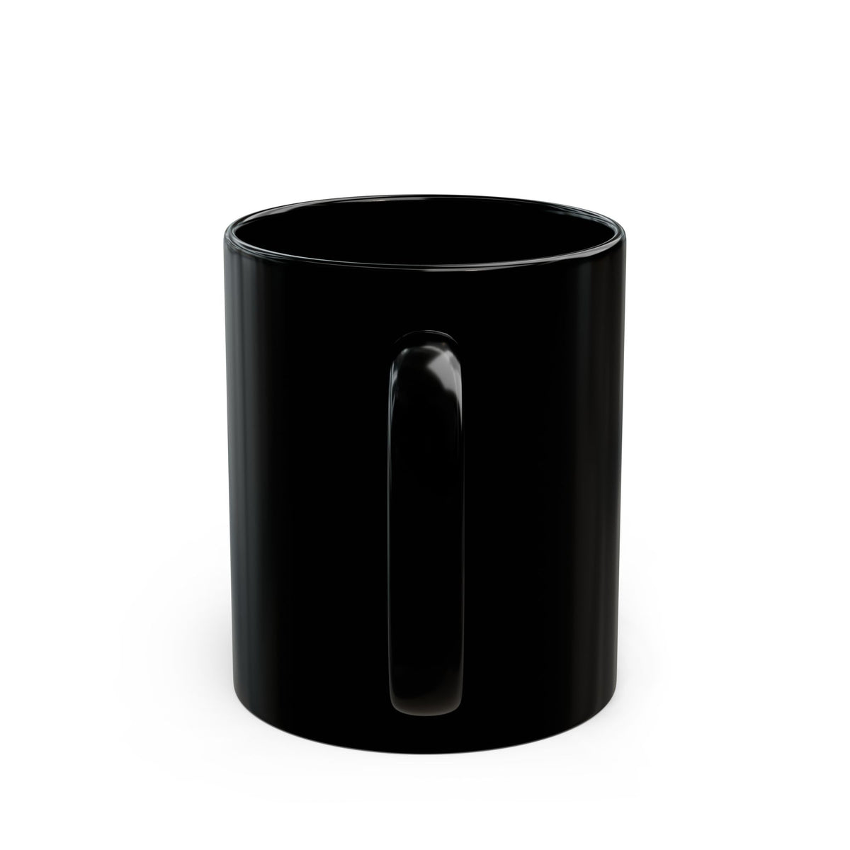 Dancing Like Nobody's Watching Black Mug — Neon Dance Silhouette Coffee Cup (11oz/15oz)
